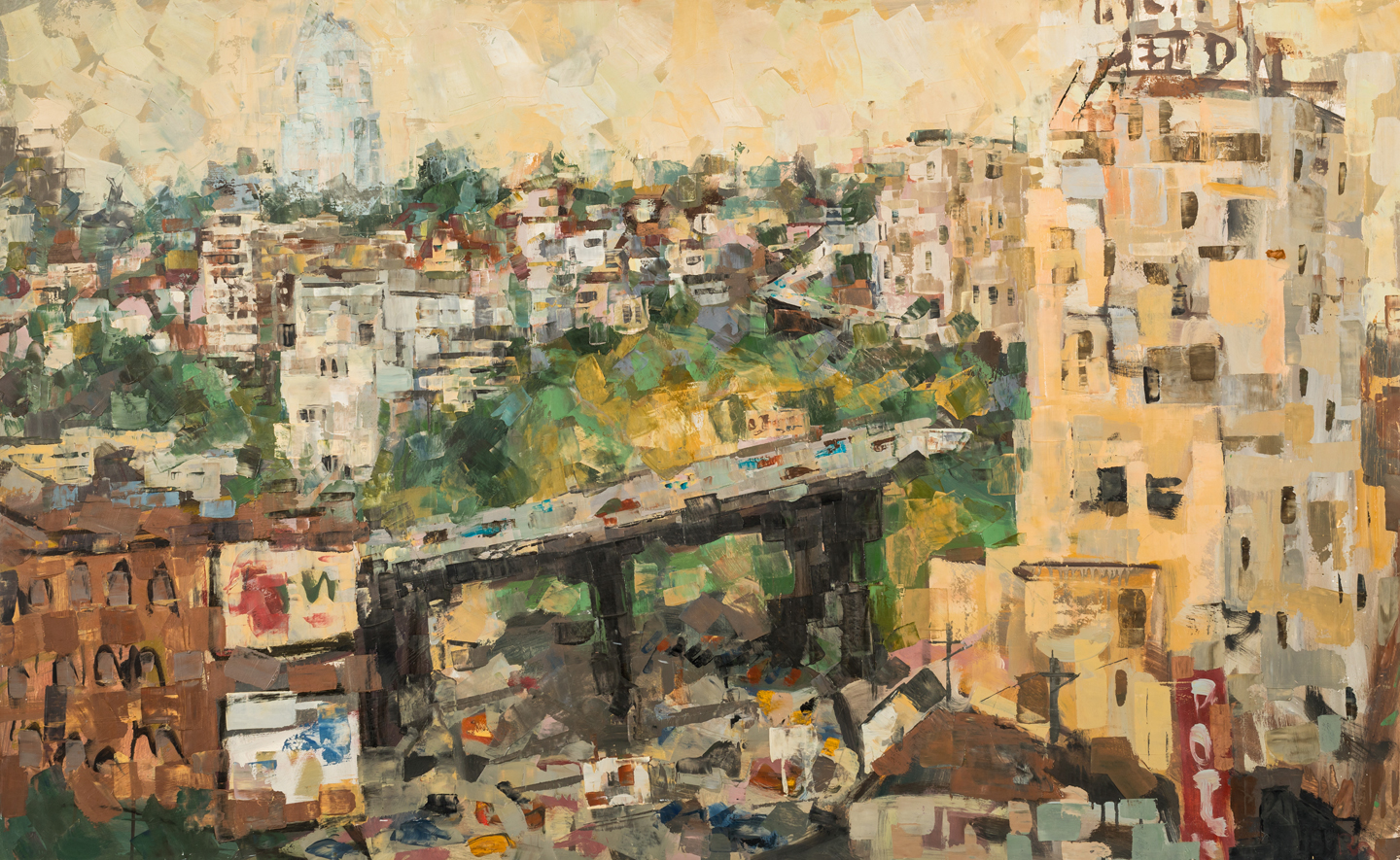 Overpass LA Hollywood